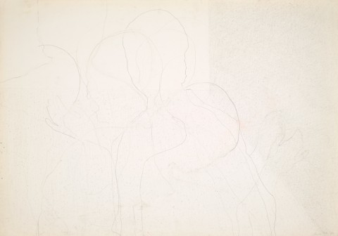 Margita Titlová Ylovsky - Z CYKLU KRESBY DO STÍNŮ, 1983