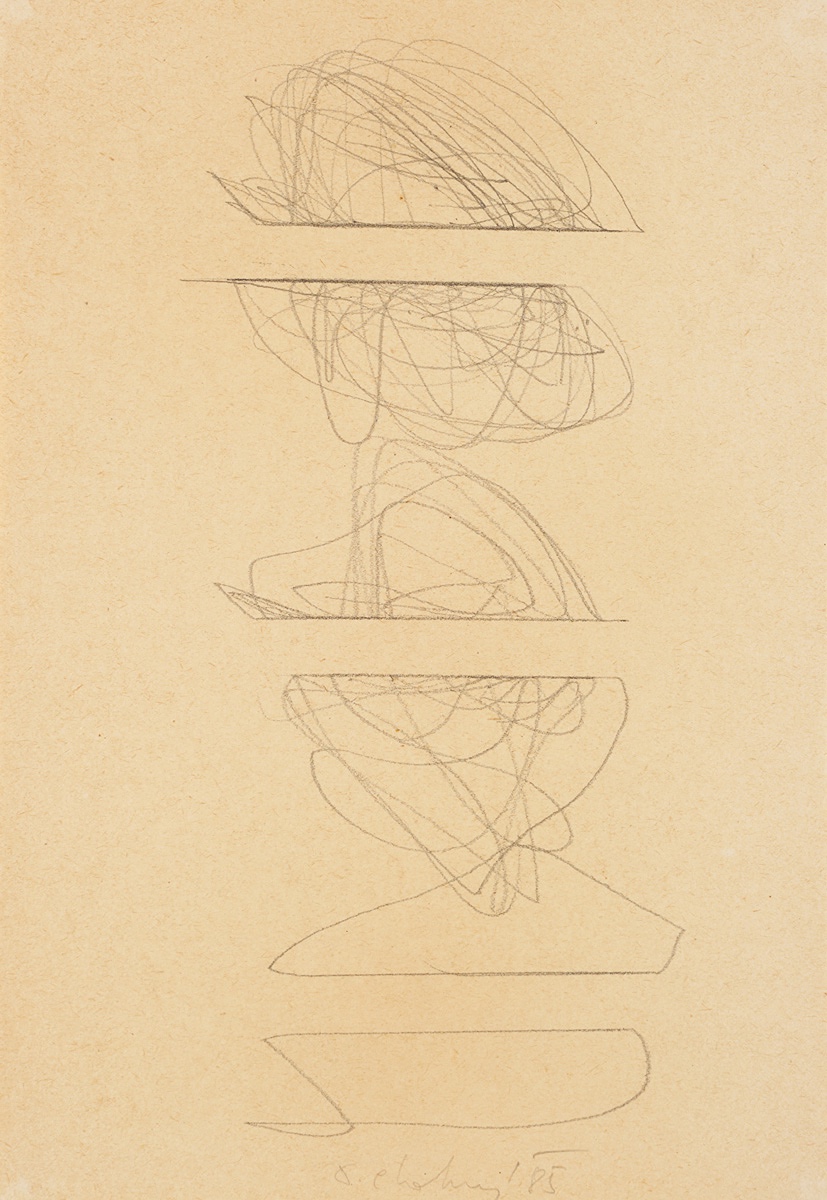 Dalibor Chatrný - KRESBA S PŘEKÁŽKAMI, 1985