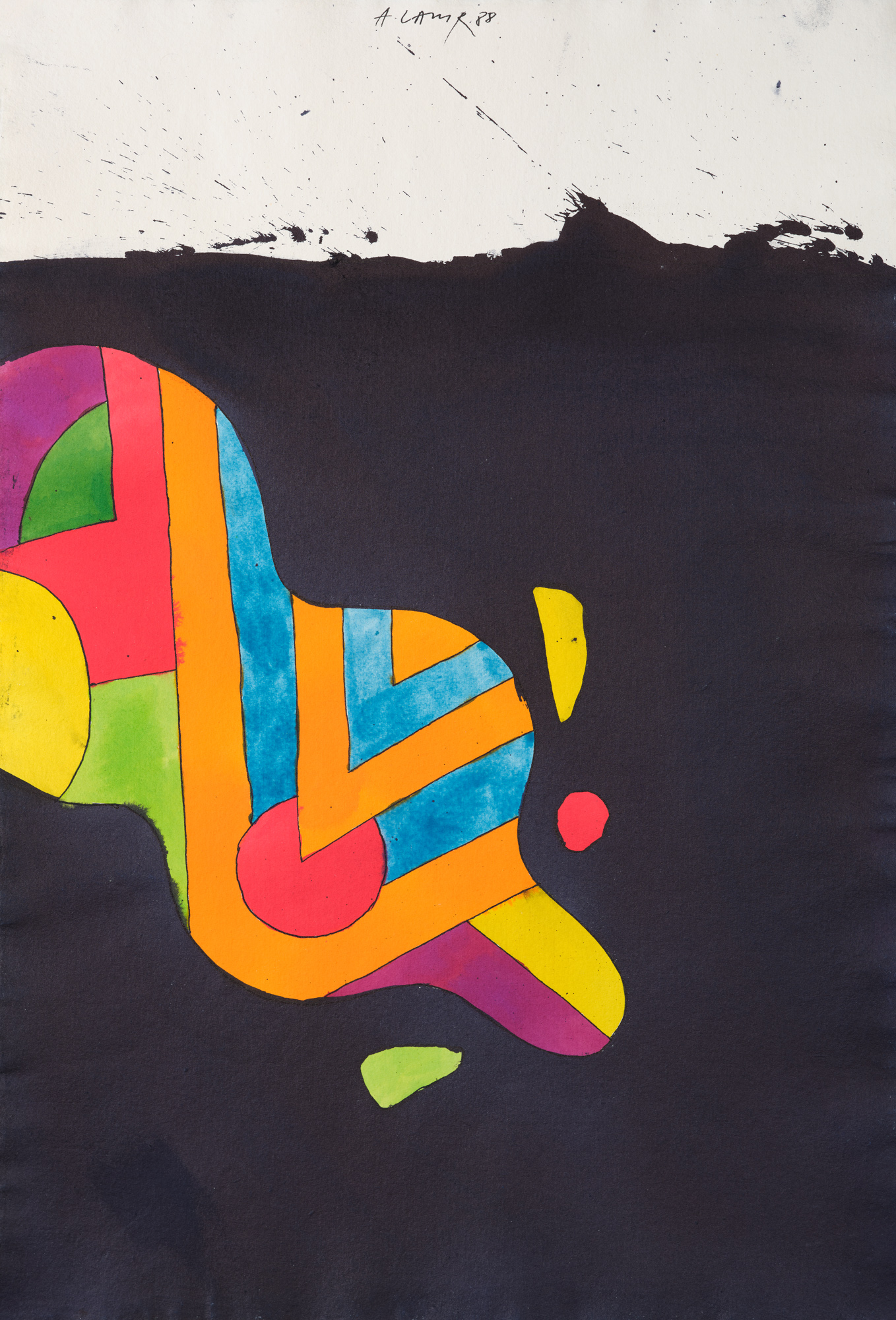 Aleš Lamr - BAREVNÝ KRTEK, 1988