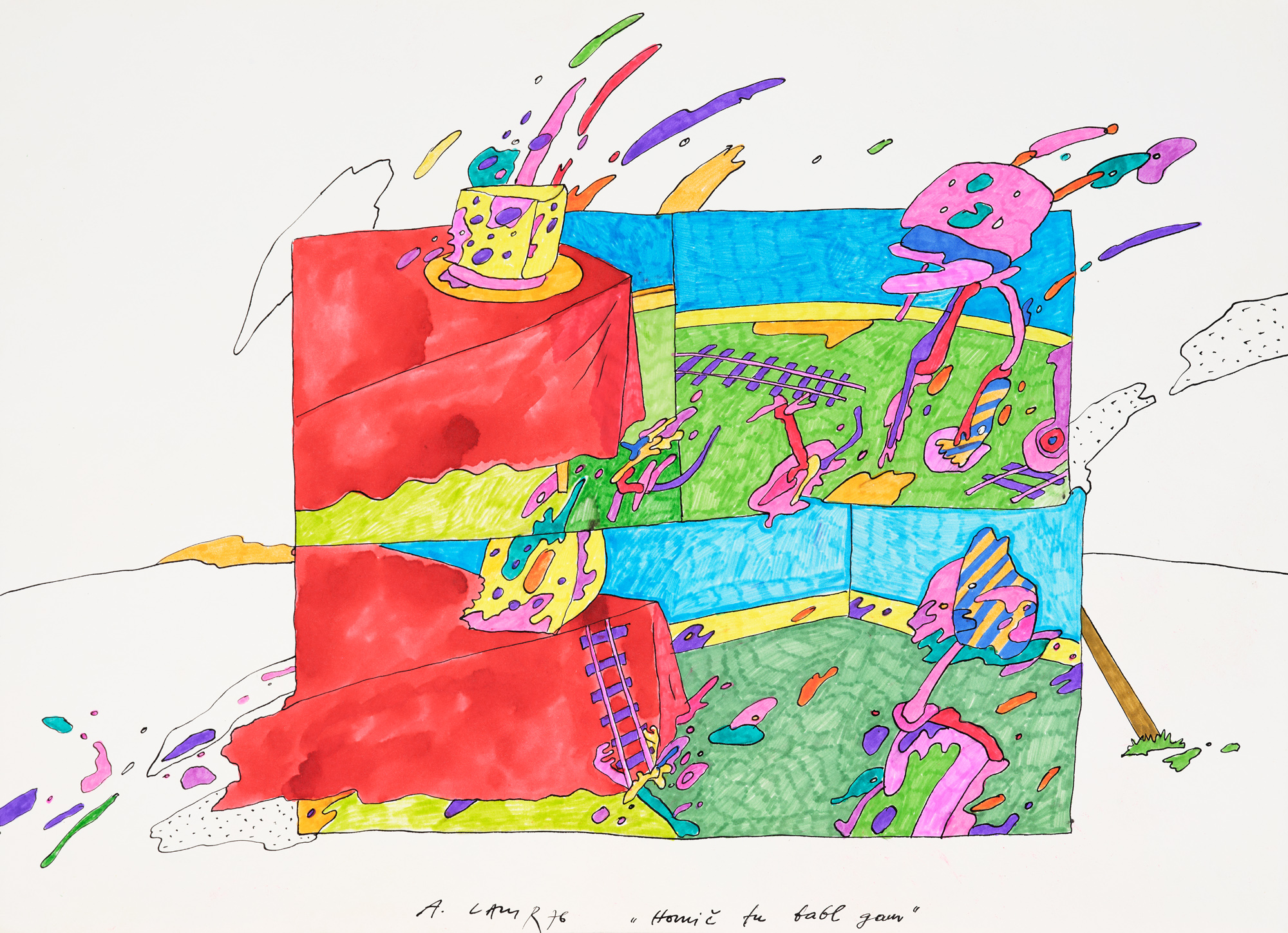 Aleš Lamr - HOMIČ TU BABL GAM, 1976