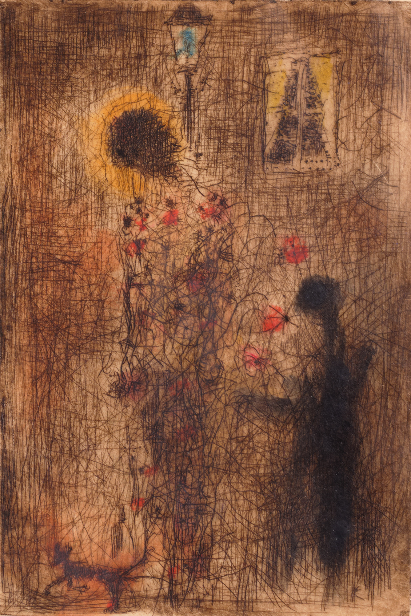 Bohuslav Reynek - BIČOVÁNÍ, 1965