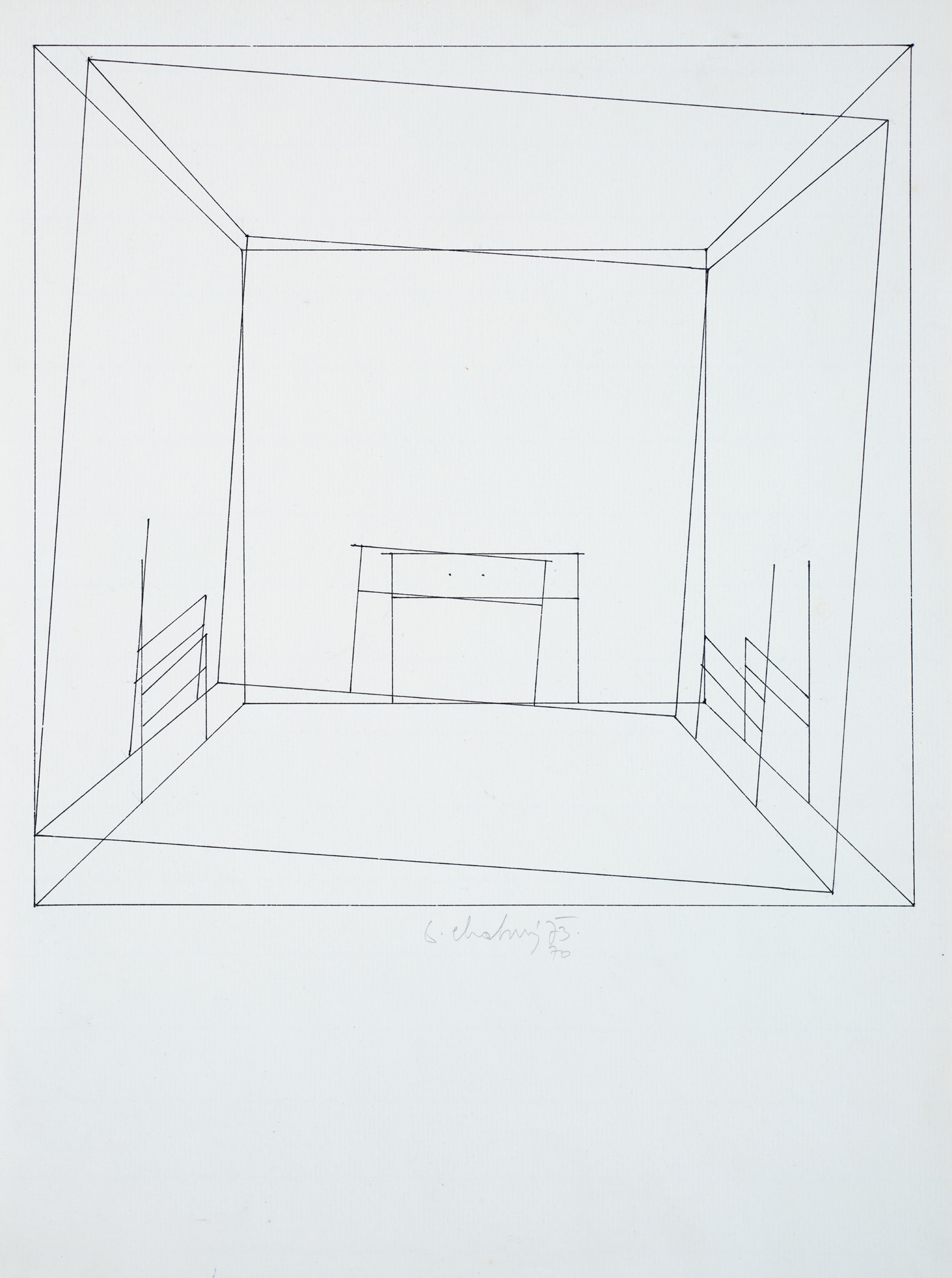 Dalibor Chatrný - BEZ NÁZVU, 1970–1973