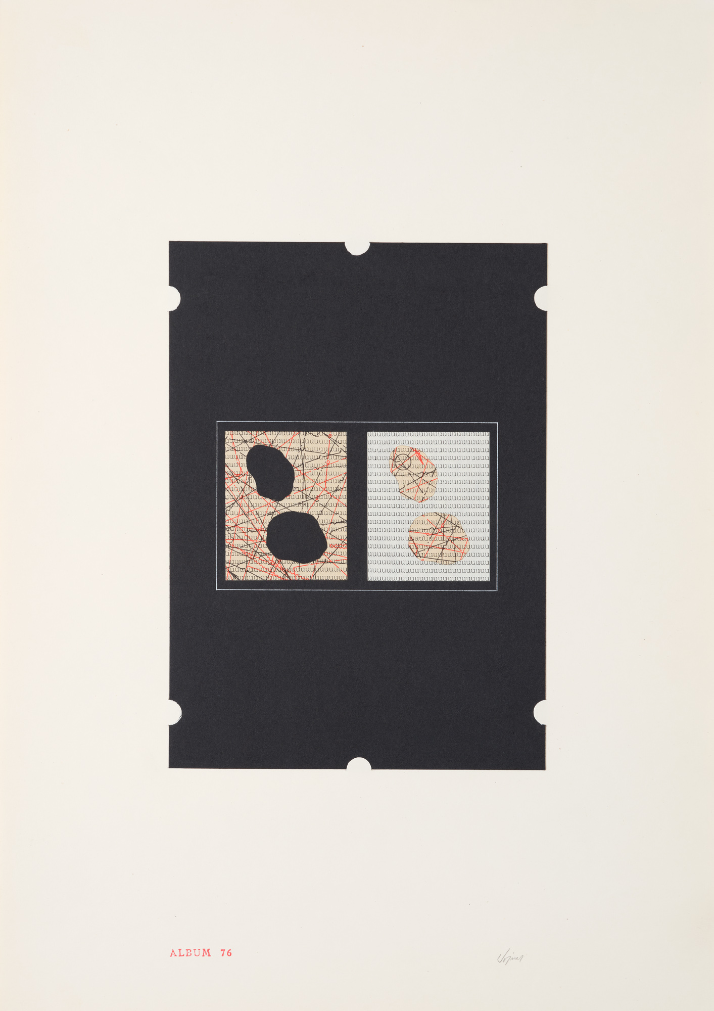 Jan Wojnar - MŘÍŽKOVÁ BÁSEŇ, ALBUM 76, 1976