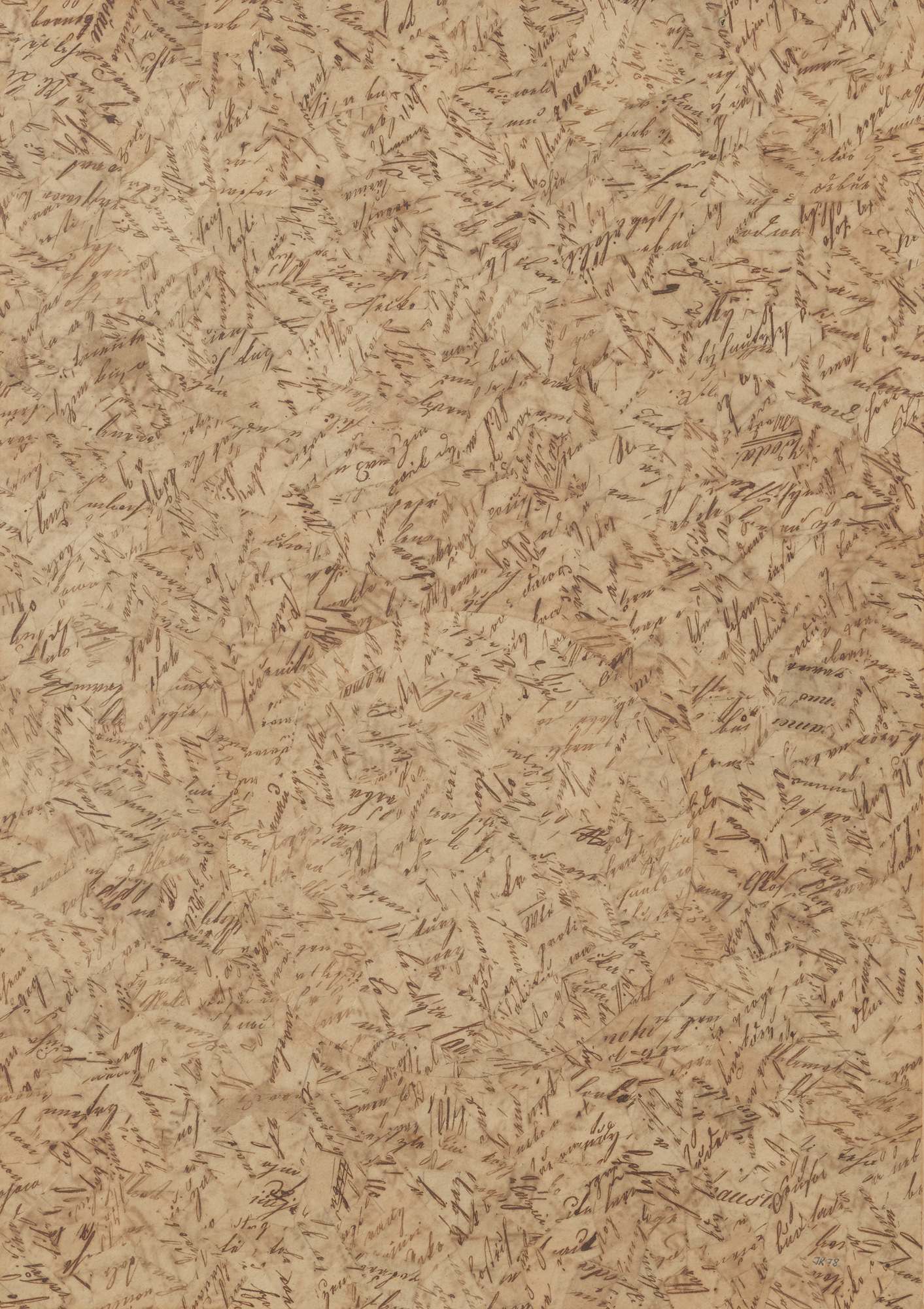 Jiří Kolář - BEZ NÁZVU, 1978