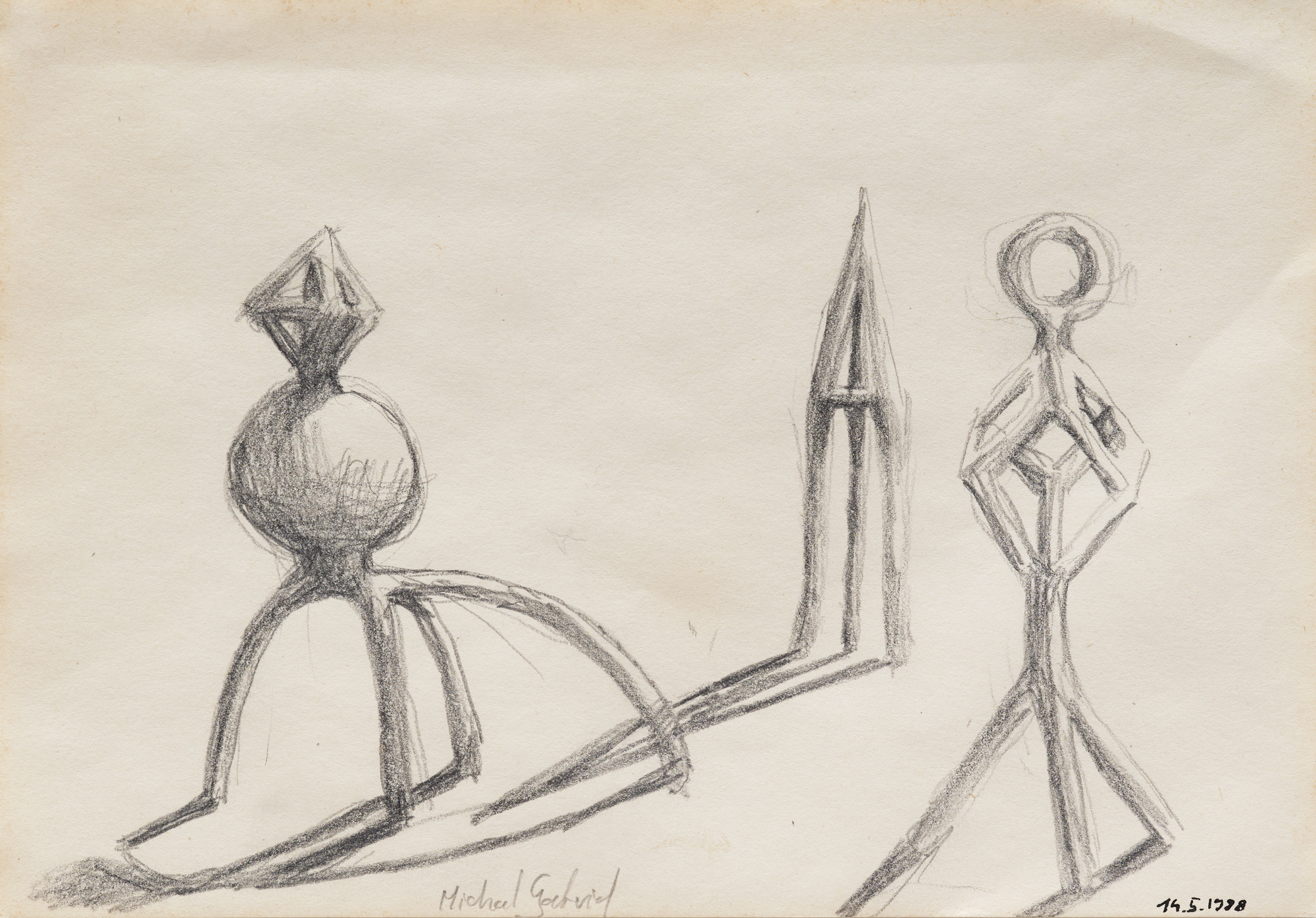 Michal Gabriel - BEZ NÁZVU II, 1988