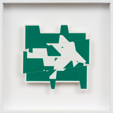 David Možný - EXIT NO. 1, Z CYKLU EMERGENCY SIGNS, 2026 - BENEFIČNÍ AUKCE PRO DŮM PRO JULII