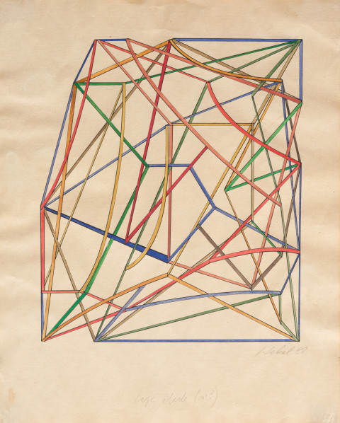 JAN SEKAL - BEZ NÁZVU (CAGE IDEALE), 1988