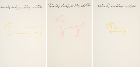 Marian Palla - PATNÁCTÝ PES KTERÝ NEŠTĚKÁ,DVACÁTÝ DRUHÝ PES KTERÝ NEŠTĚKÁ,ČTYŘICÁTÝ ČTVRTÝ PES KTERÝ NEŠTĚKÁ – 3 KS, 80. LÉTA