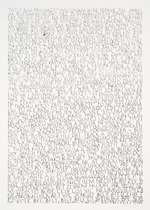 Petr Veselý - TATO SLOVA…, 2. POL. 80. LET - BENEFIČNÍ AUKCE PRO DŮM PRO JULII